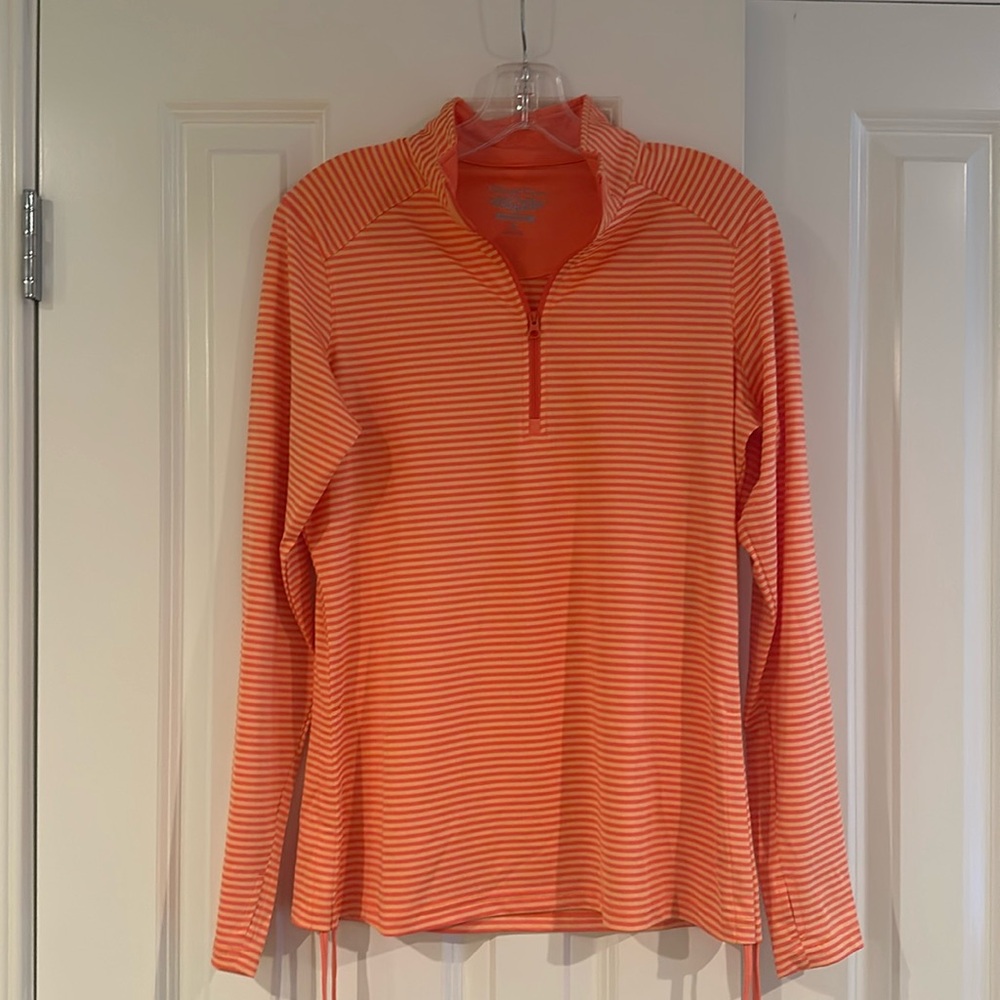 Straight down quarter zip